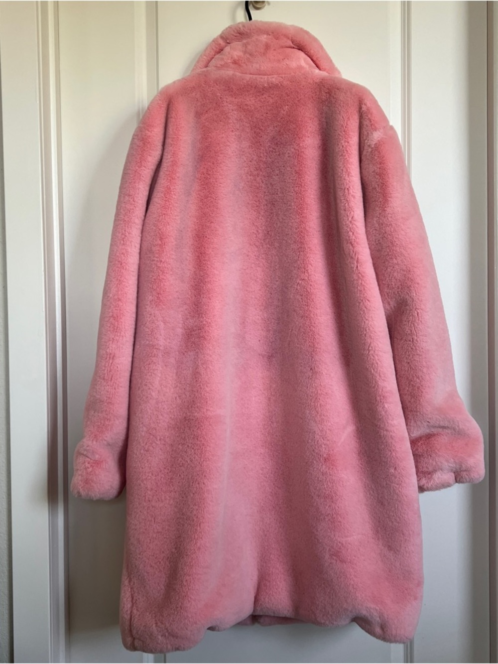 Forever 21 Blush Pink Faux Fur Teddy Coat - Picture 10 of 10